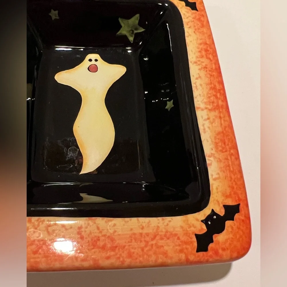NWOT VINTAGE TARGET CERAMIC HALLOWEEN SERVING PLATTER.